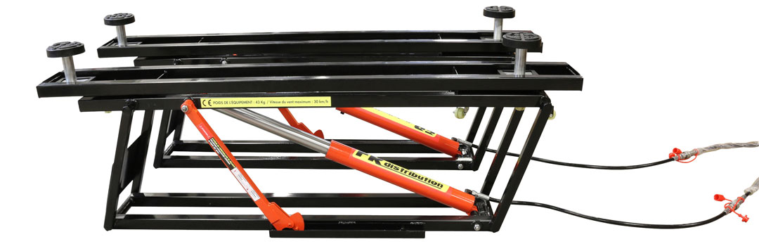 Pont Élévateur de paddock – 2.5T ouvert Quicklift Pont Élévateur de paddock – 2.5T ouvert