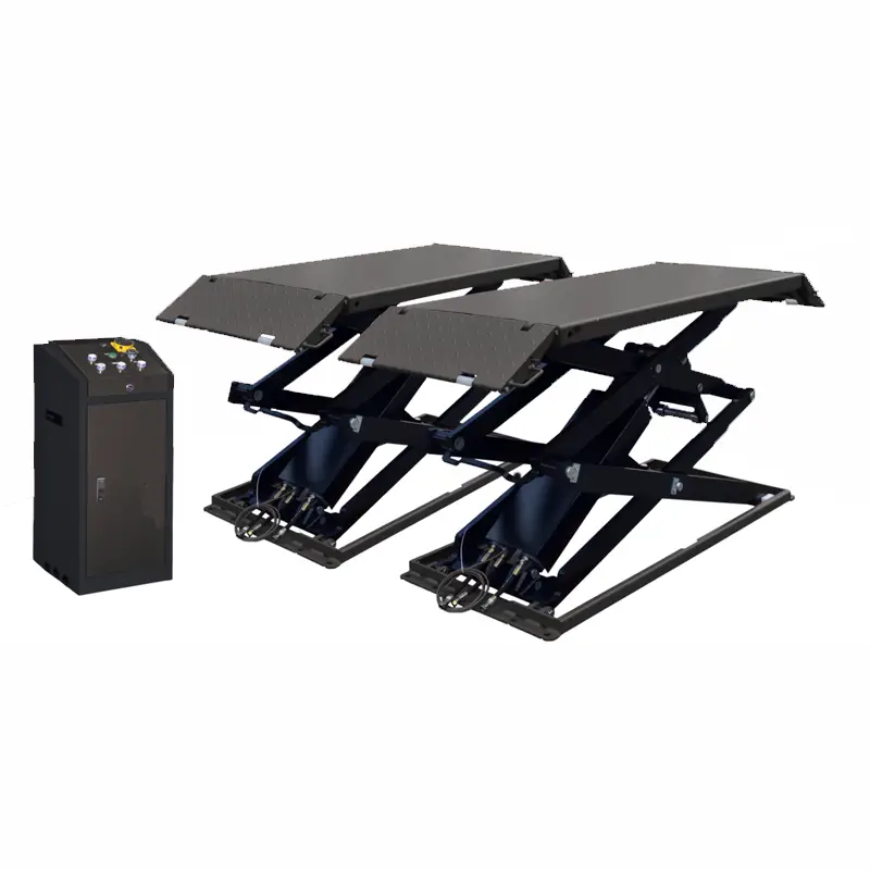 Pont-ciseaux-mobile-3-tonnes-outillage-garage-mecanique-AL3630 pont ciseaux mobile 3 tonnes, outillage garage pont AL3630