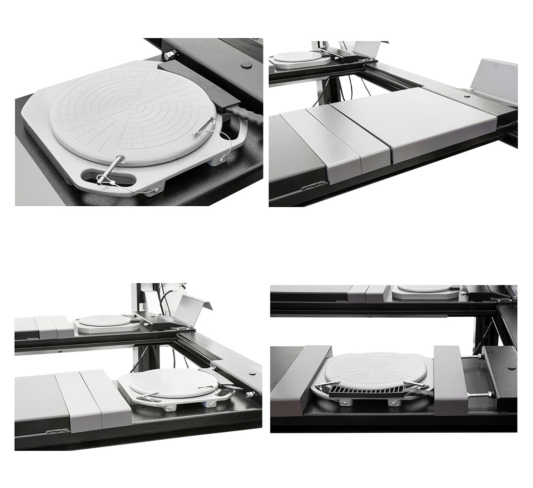 pont-geometrie-semi-automatique-4-colonnes-4T-alignement-cric (10) Pont élévateur géométrie 4 colonnes semi automatique, pont géométrie 4T