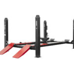 Pont élévateur géométrie 4 colonnes semi automatique, pont géométrie 4T