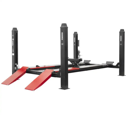 Pont élévateur géométrie 4 colonnes semi automatique, pont géométrie 4T