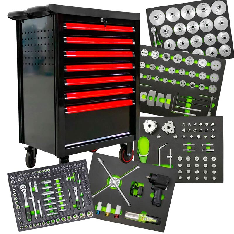 Servante-speciale-entretien-rouge Servante-speciale-entretien-rouge