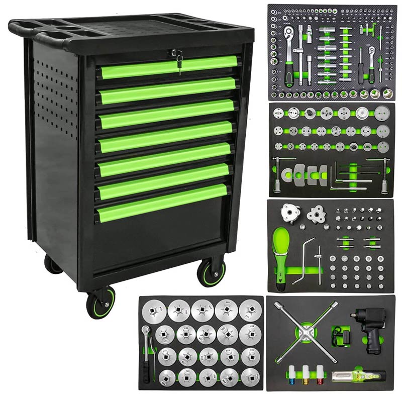 Servante-speciale-entretien-verte Servante-speciale-entretien-verte