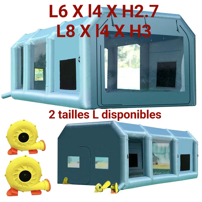 cabine-de-peinture-gonflable-achat-grande-voiture-suv cabine peinture gonflable achat, cabine de peinture mobile grande taille, grande taille cabine peinture gonflable