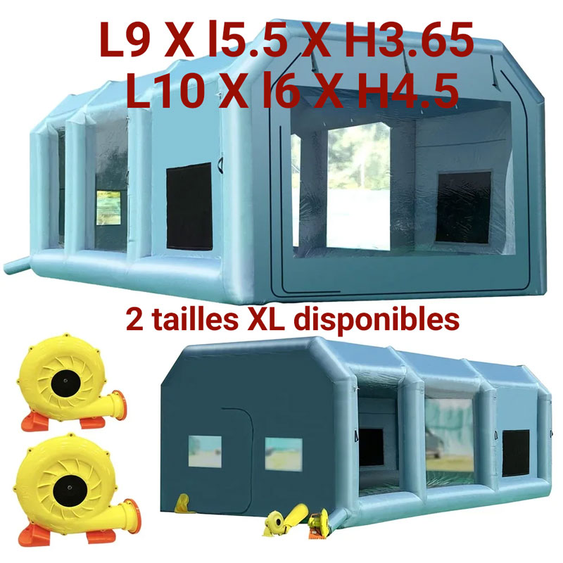 cabine-de-peinture-gonflable-grande-taille-voiture-suv-xl-4x4 cabine de peinture gonflable très grande taille, cabine peinture mobile