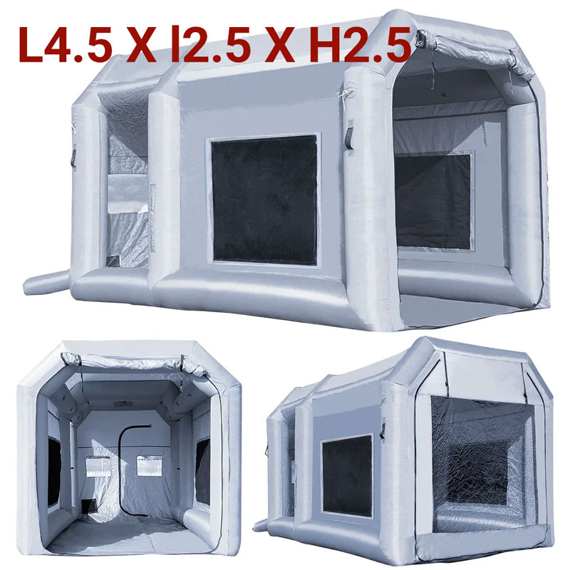 cabine-peinture-mobile-gonflable-petite-taille cabine de peinture gonflable