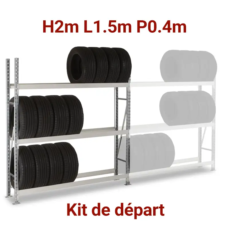 rayonnage-pneu-garage-mecanique-auto-rangement-etagere-mettalique-mini-rak-simple pneumatique rangement epsivol, rayonnage pneu garage mécanique
