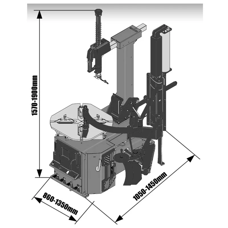 Demonte-pneus-automatique-al226- Demonte-pneus-automatique-al226-