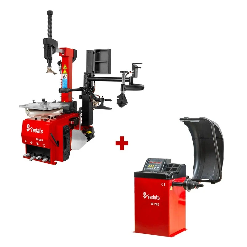 PACK-M221-3D1-W220 machine a pneu et équilibreuse à pneu automatique