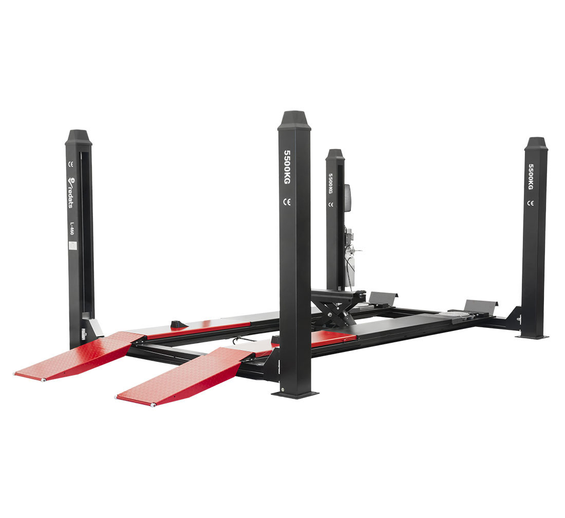 pont-geometrie-semi-automatique-4-colonnes-5.5T-alignement-cric-1 Pont géométrie 4 colonnes semi automatique, pont géométrie 5.5T