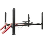 Pont géométrie 4 colonnes semi automatique, pont géométrie 5.5T