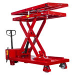 table élévatrice, table 1.2t sur élevage