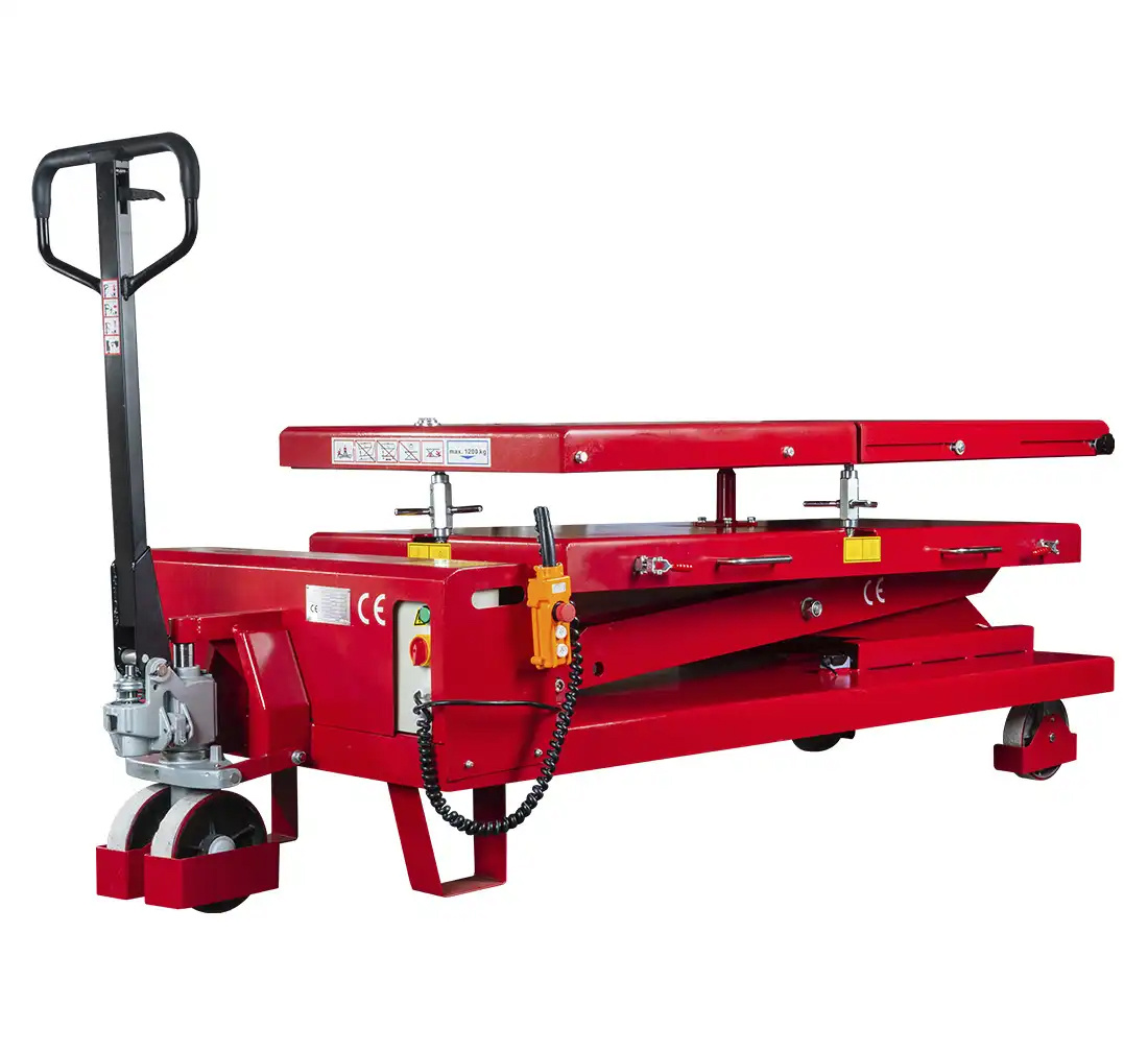 table-elevatrice-1200-kg-batterie-moteurs-transmissions-voiture-reparation-mecanique5 table élévatrice, table 1.2t sur élevage